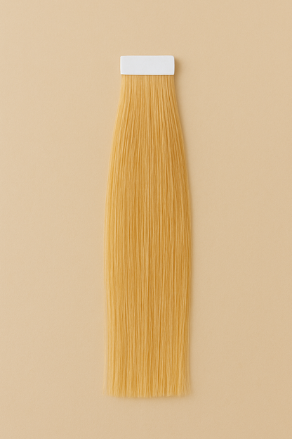 Extensions bandes adhésives “Tape” Haut de Gamme – 100% Cheveux Naturels Russes